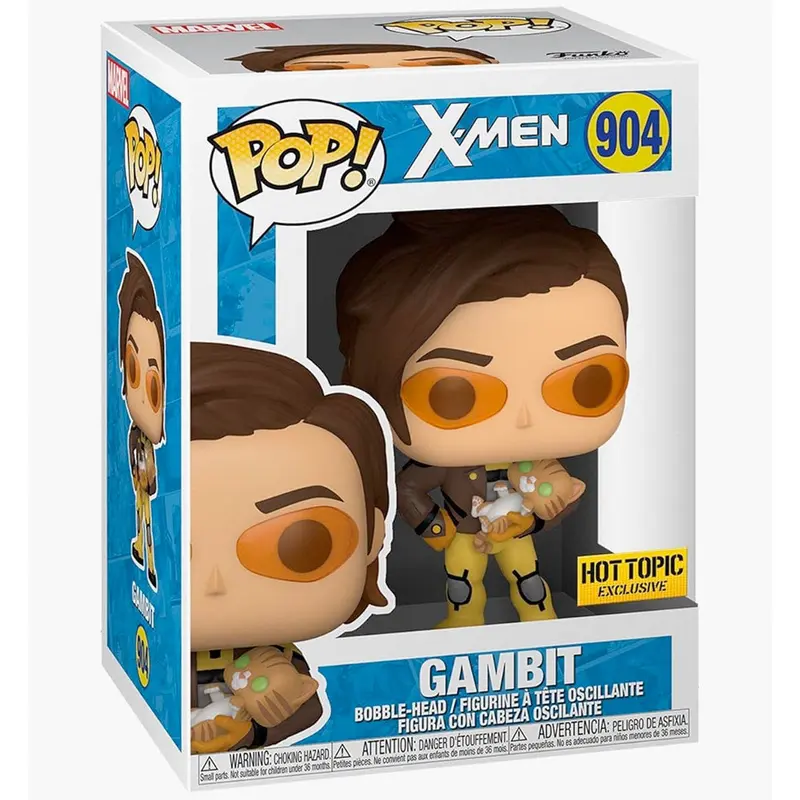 Funko POP! Marvel X-Men Gamit w/ Cat (10 cm)