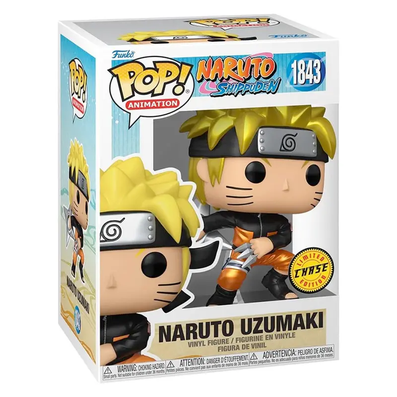 Funko POP! Naruto Shippuden Naruto Shuriken w/Chase (Metallic) (10 cm)