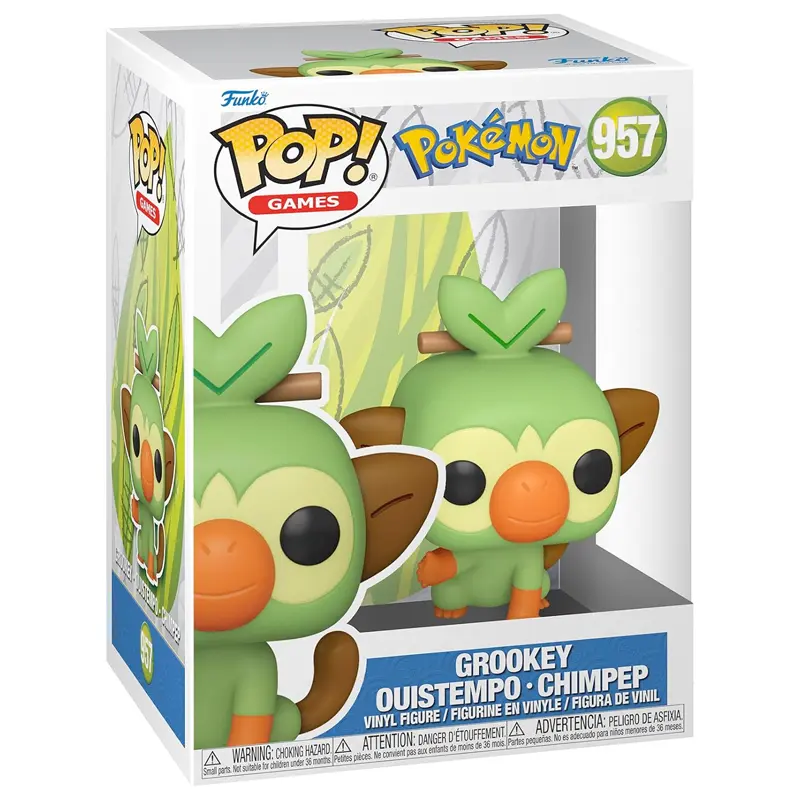 Funko POP! Pokemon Grookey (10 cm)
