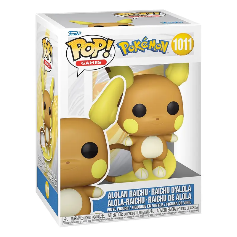 Funko POP! Pokemon Raichu Alolan (10 cm)