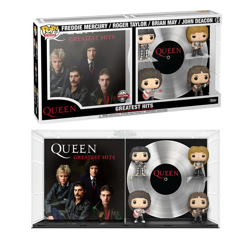 Funko POP! Rocks - Albums 4er-Pack
