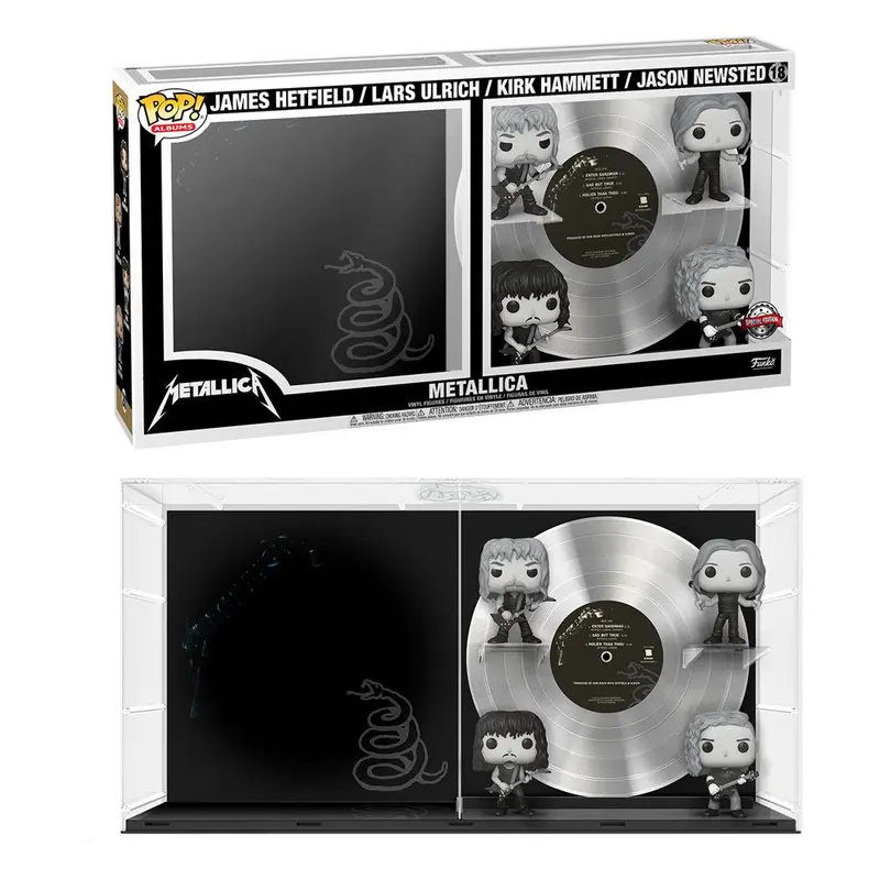 Funko POP! Rocks - Albums DLX 4er-Pack