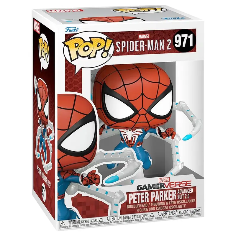 Funko POP! Spider Man 2 Peter Parker Suit (10 cm)