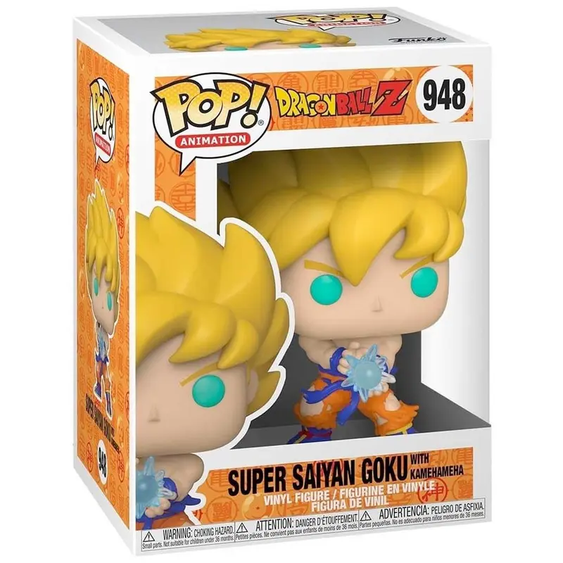Funko POP! SS Goku w/ Kamehameha Wave (10 cm)