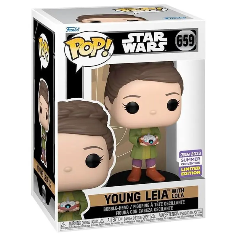 Funko POP! Star Wars Obi-Wan Kenobi Leia w/ Lola 10cm
