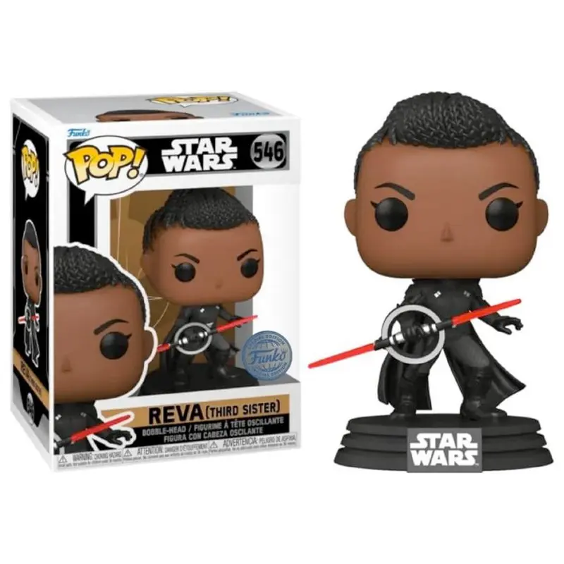 Funko POP! Star Wars Reva with light Saber (10 cm)