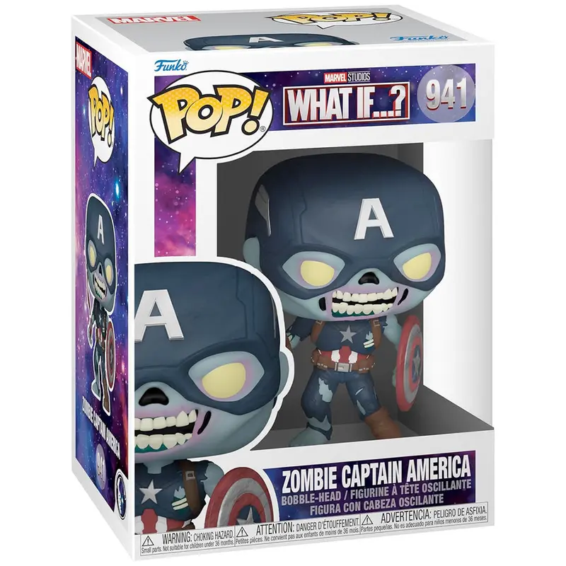 Funko POP! What If S2 Zombie Captain America (10 cm)