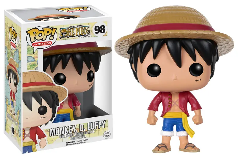 Funko Sammelfigur POP! #98 Animotion One Piece Monkey. D. Luffy