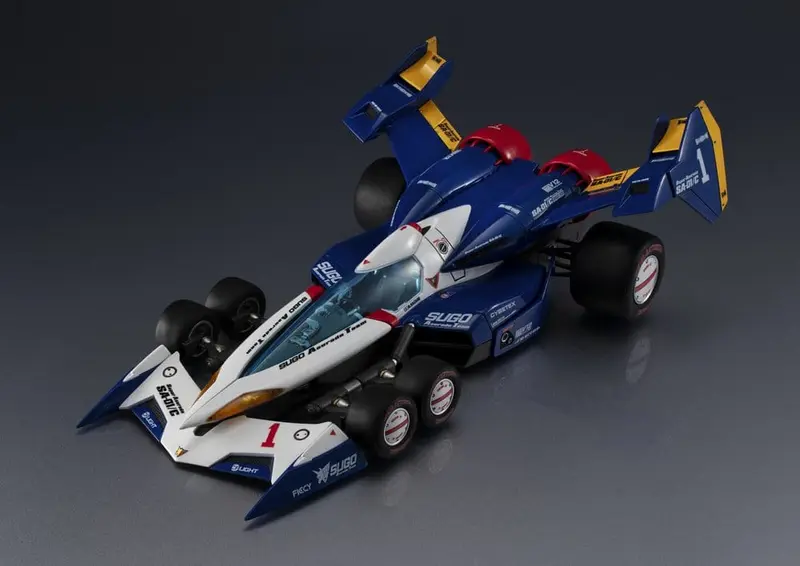 Future GPX Cyber Formula Variable Action 2ndLAP Fahrzeug Super Asurada SA-01/C 20 cm