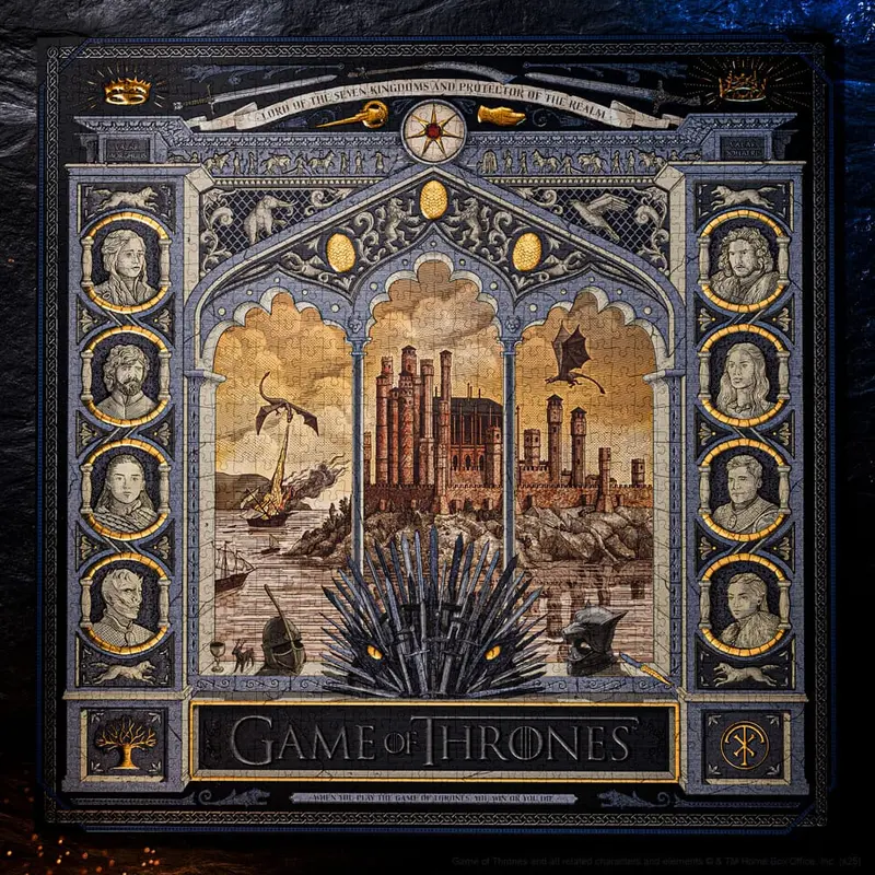 Game of Thrones Multi-Dimensionales Puzzle (1000 Teile)