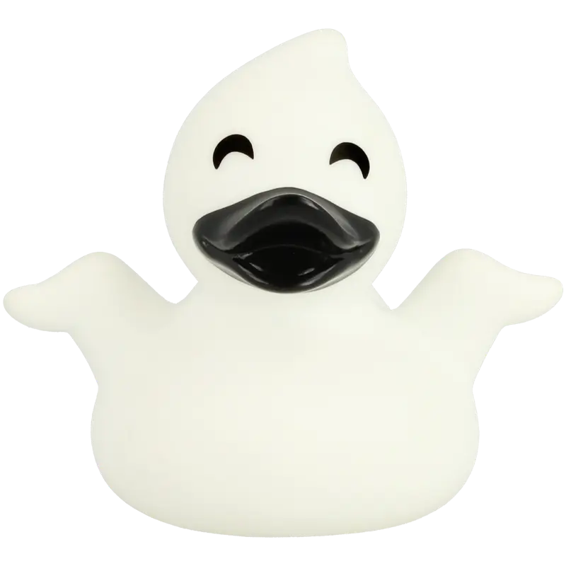 Geist Gespenst Ente Badeente Quietscheente Gummiente Lilalu