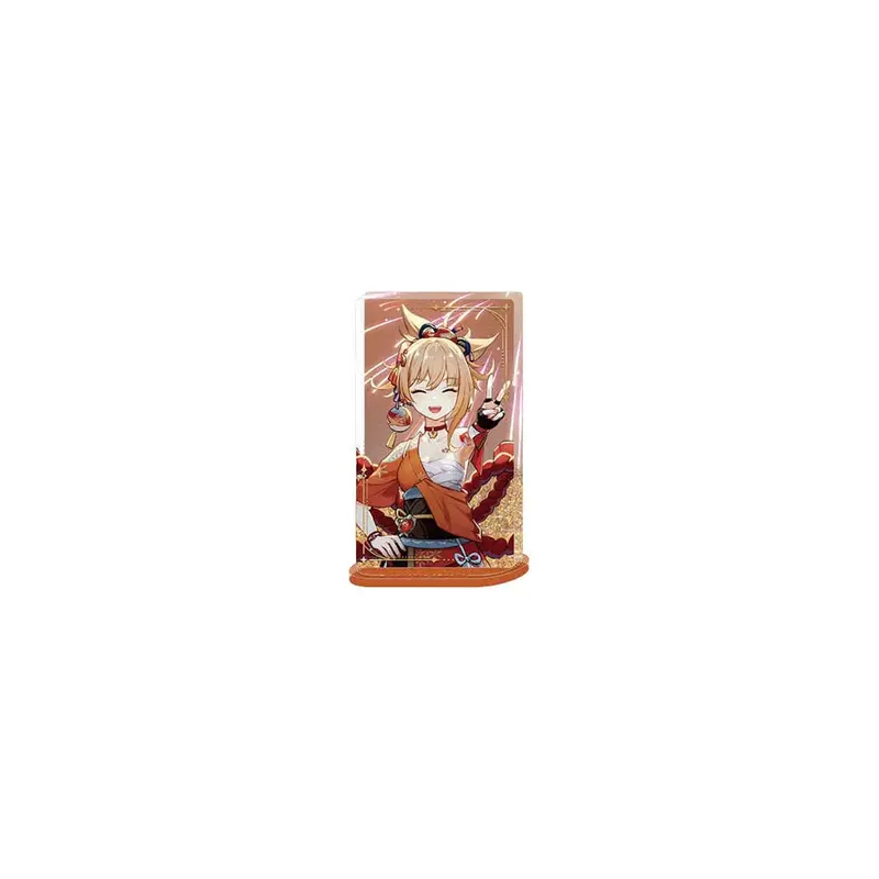 Genshin Impact Acryl Ornament mit Glitzer