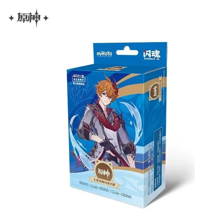Genshin Impact Sammelkartenspiel Series 03 Pre-Build Starter Deck 02 Tartaglia *Chinesische Version*