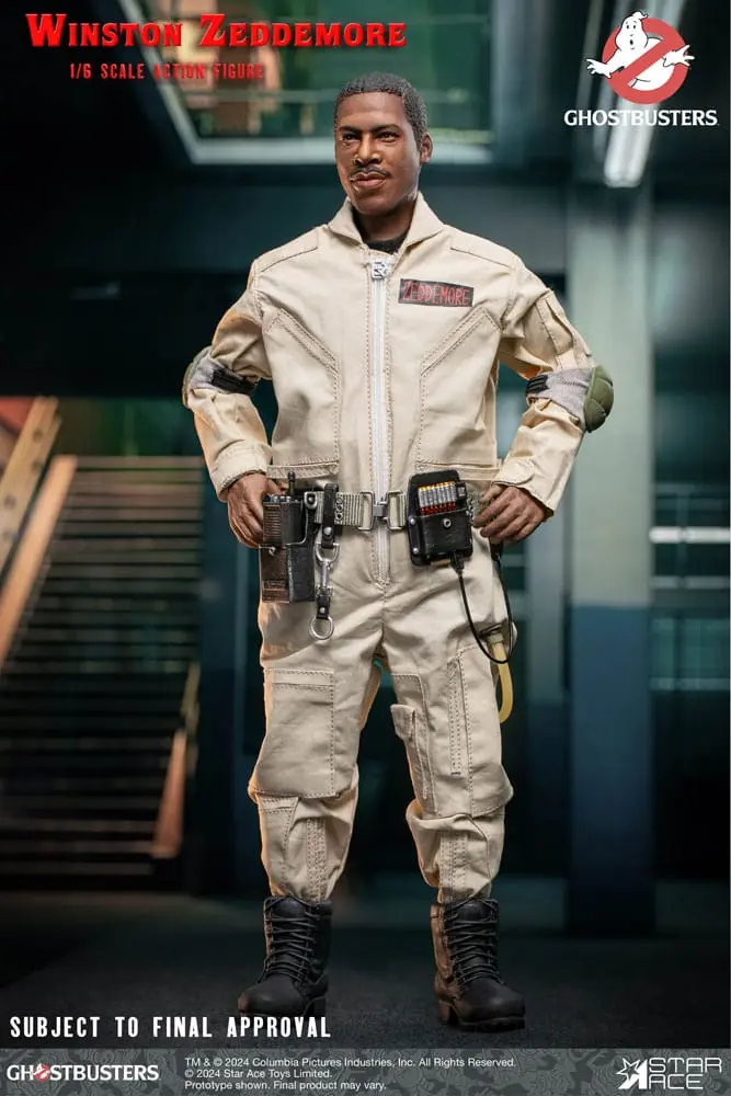 Ghostbusters (1984) Actionfigur 1/6 Winston Zeddemore 30 cm - sofort lieferbar