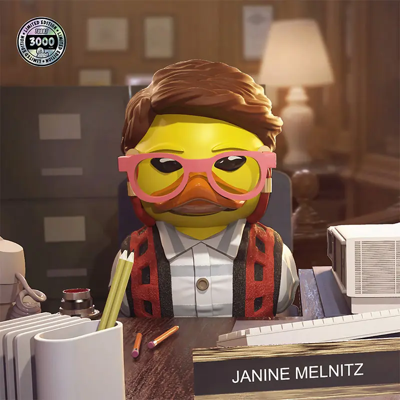 Ghostbusters Janine Melnitz Ente Badeente Sammelfigur TUBBZ