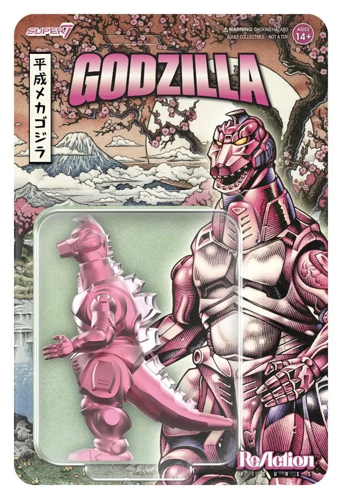Godzilla Toho ReAction Actionfigur Mechagodzilla '93 (Cherry Blossom Festival)