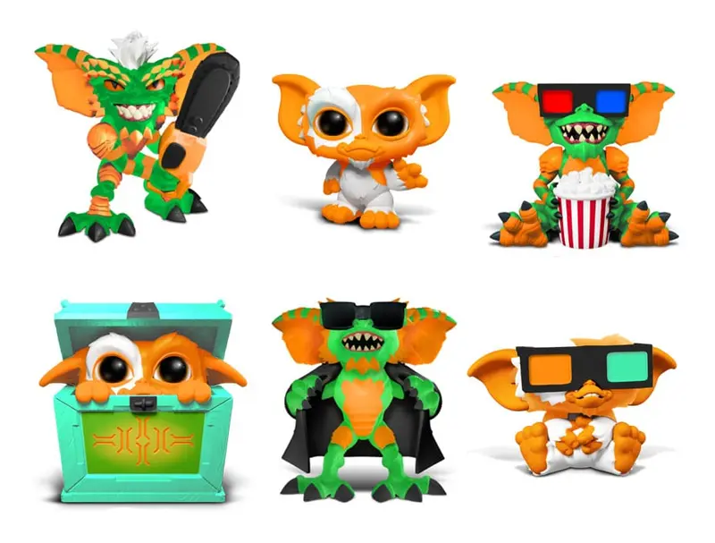 Gremlins Blind Box Minifiguren 6 cm Halloween Edition Display (12)