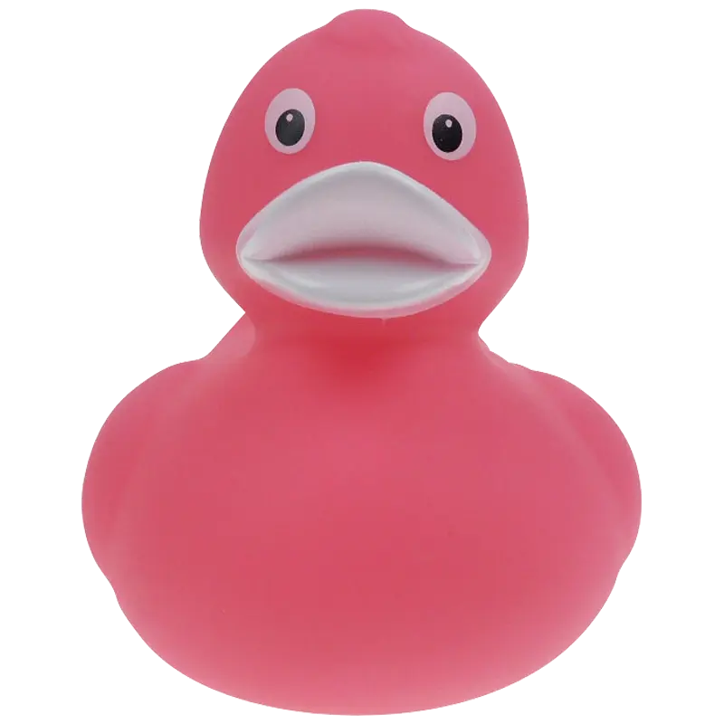 Große XXL Ente Pink Badeente Quietscheente Factotum