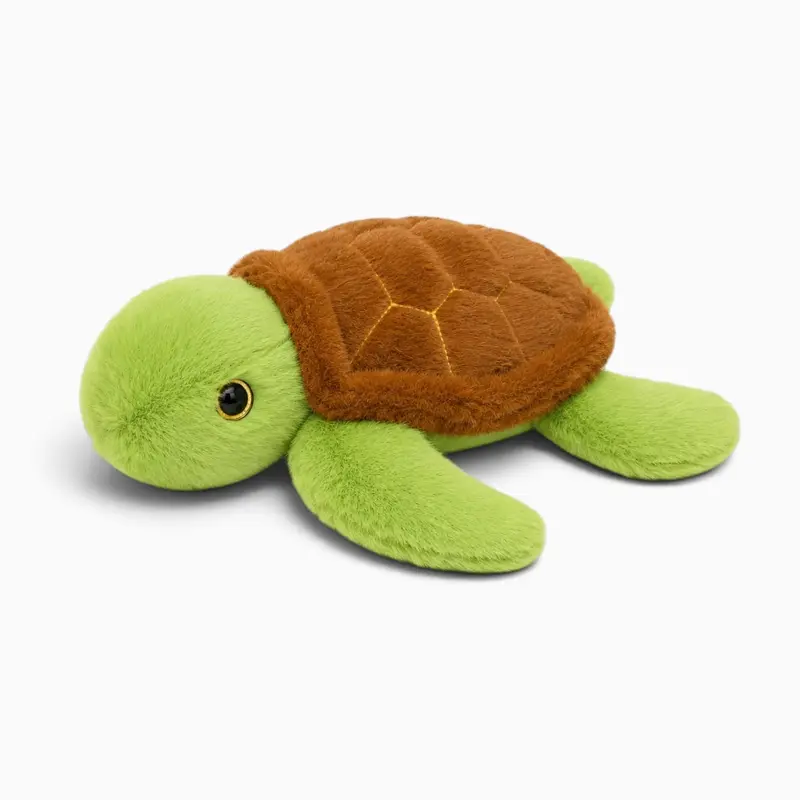Grünes Schildkröten-Kuscheltier