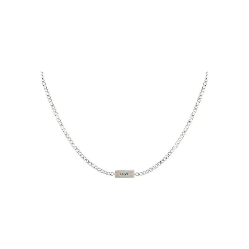 Halskette "Korn-Liebes" in Silber - Länge 37-42 cm
