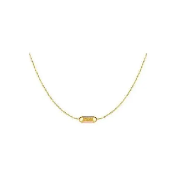Halskette "La Vie Amour" Mehrfarbig in Gold - Länge 38-43 cm