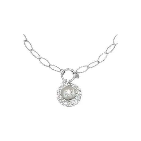 Halskette "Sea Treasure" in Silber - Länge 55 cm