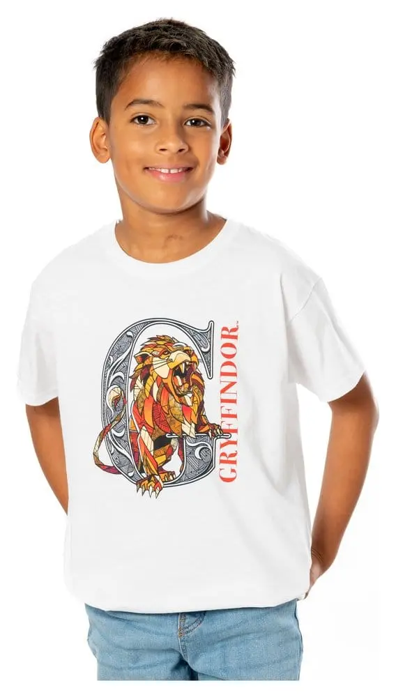 Harry Potter Kids T-Shirt Gryffindor Mosaic Größe 5-6