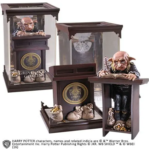 Harry Potter Magical Creatures Statue Gringotts Goblin 19 cm