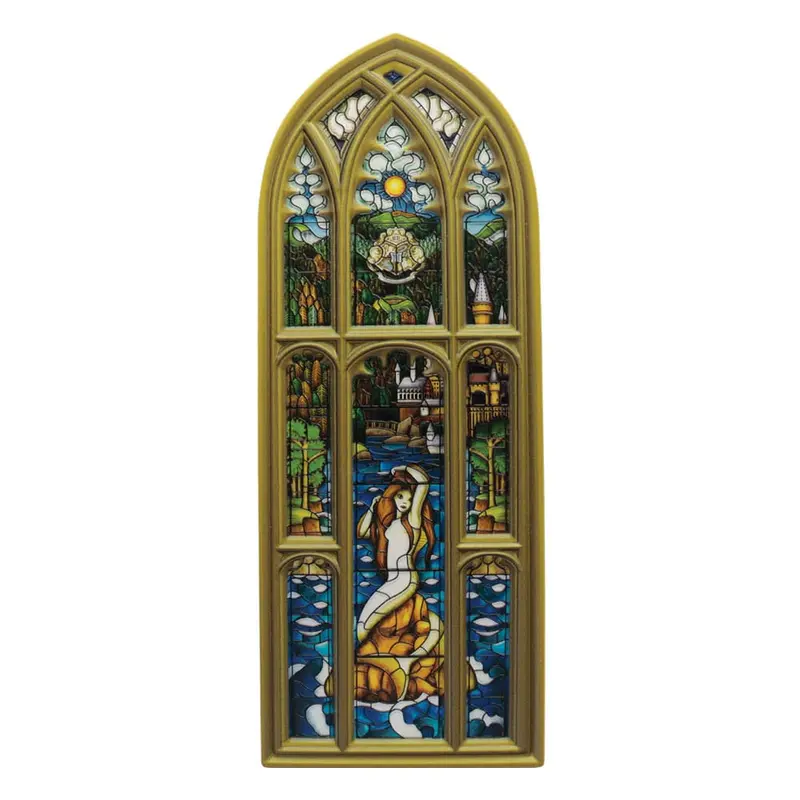 Harry Potter Resinschild Mermaid Stained Glass Window
