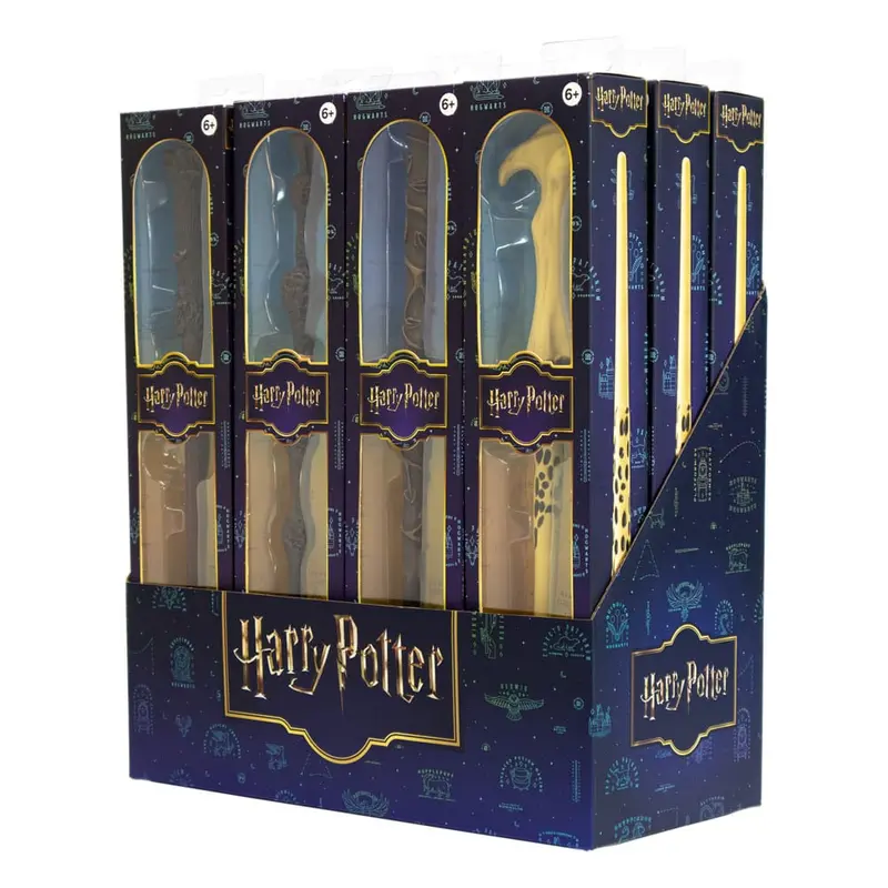 Harry Potter Rollenspiel Zauberstäbe Display (12)