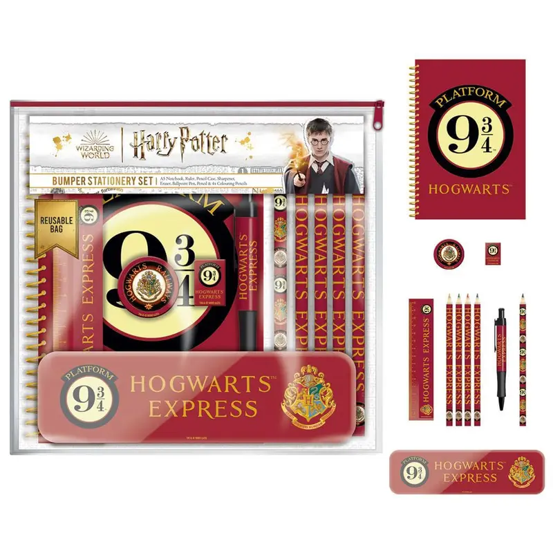 Harry Potter Schreibset 11-teilig Platform 9 3/4