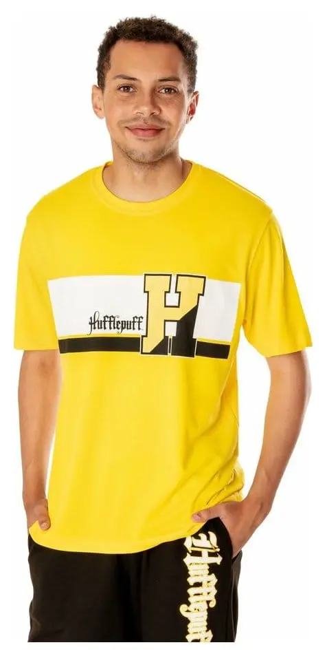 Harry Potter T-Shirt Hufflepuff Track And Field Größe XL