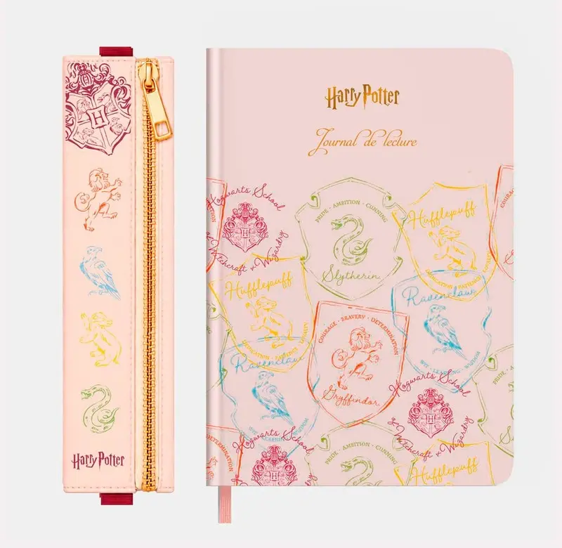 Harry Potter The Readers Club Lesejournal mit integrierter Tasche Französisch *Französische Version*