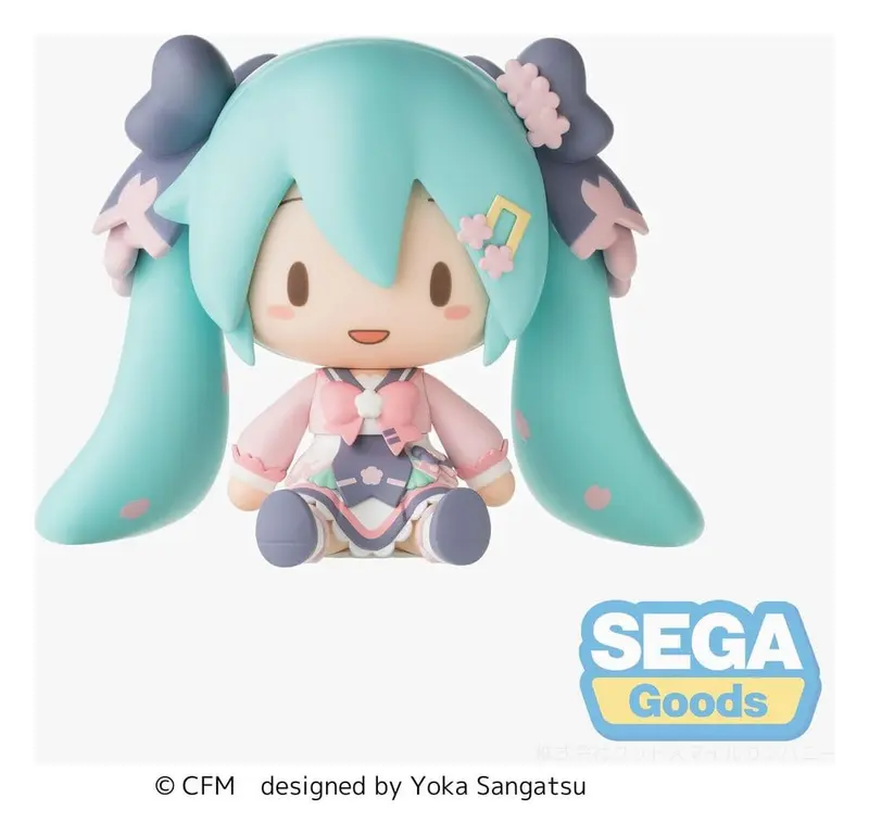 Hatsune Miku fuwa petit Chibi Figur "New Semester" 8 cm