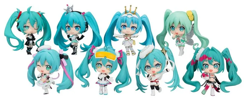 Hatsune Miku GT Project Racing Miku All Stars Minifiguren Vol. 2 8 cm Blind Box Sortiment (8)
