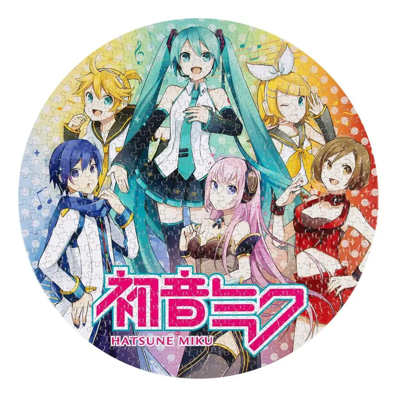 Hatsune Miku Jigsaw Puzzle Rund 500 Teile