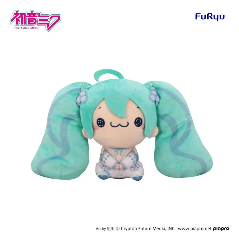 Hatsune Miku Mochipico Plüschfigur Nemophila A 15 cm