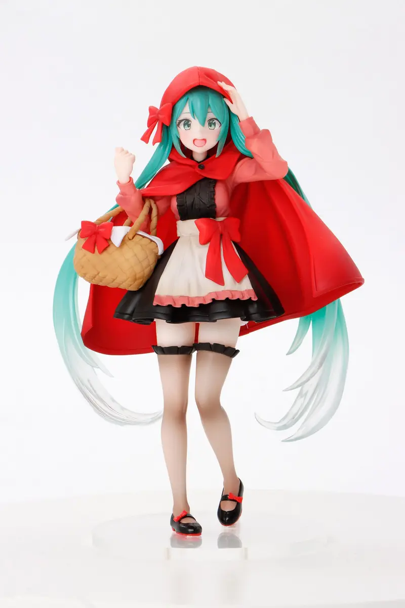 Hatsune Miku Wonderland PVC Statue Little Red Riding Hood 18 cm  - sofort lieferbar