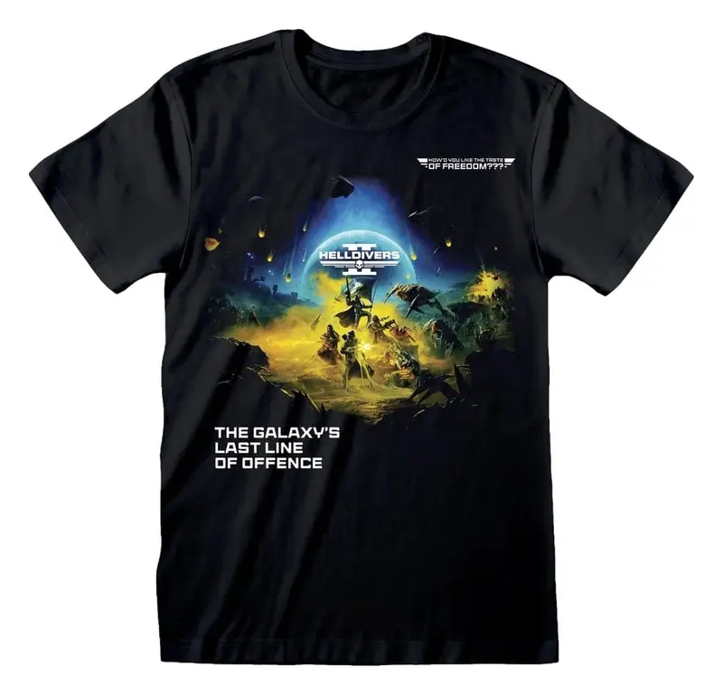Helldivers T-Shirt Taste Of Freedom Größe XL