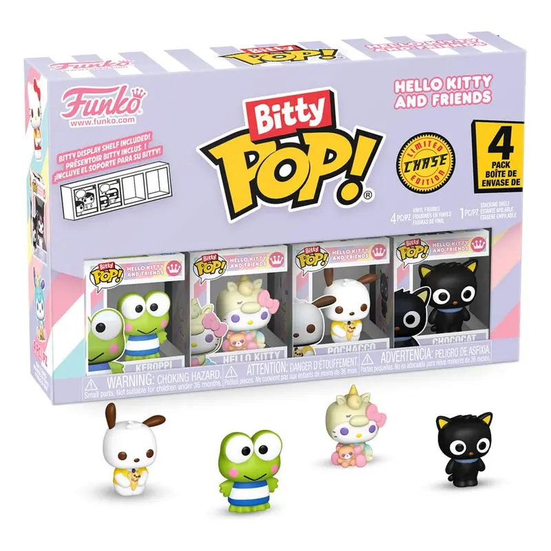 Hello Kitty and Friends Bitty POP! Vinyl Figuren 4er-Pack Series 2 2 cm