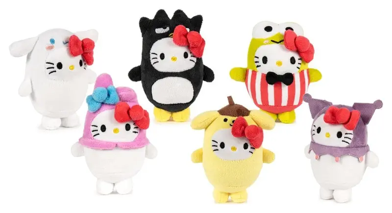 Hello Kitty &nbsp;& Friends Plüschfiguren Costume Blind Box 16 cm Sortiment (12)