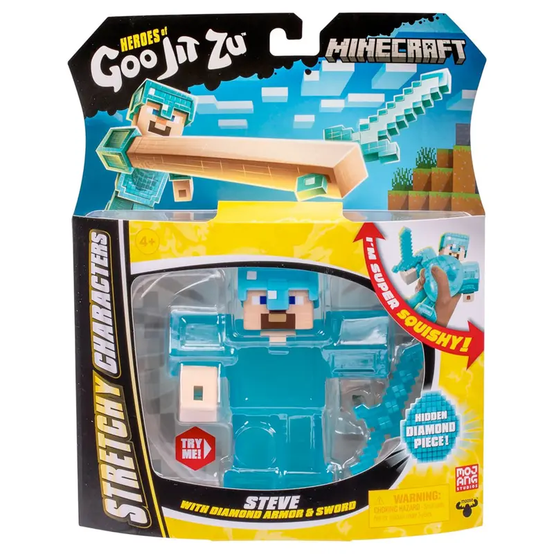 Heroes of GOO JIT ZU Minecraft Steve, 11 cm