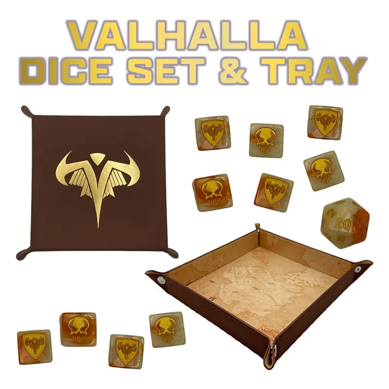 Heroscape Würfel & Tablett Set Valhalla *Englische Version*