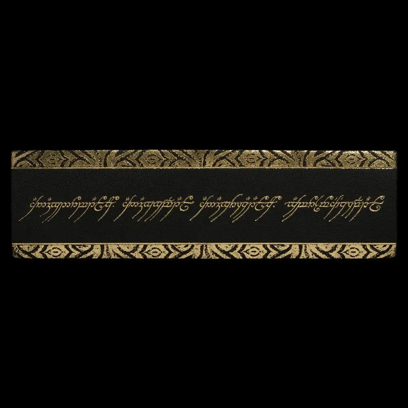 Herr der Ringe Leder Lesezeichen The One Ring Inscription