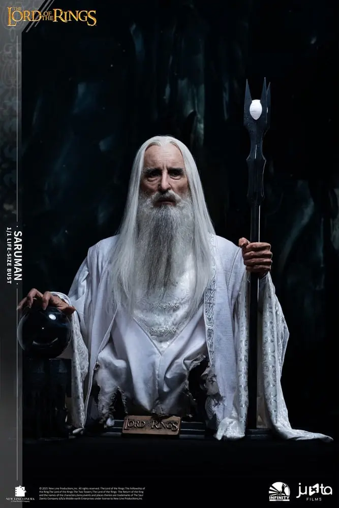 Herr der Ringe Life-Size Büste 1/1 Saruman 110 cm