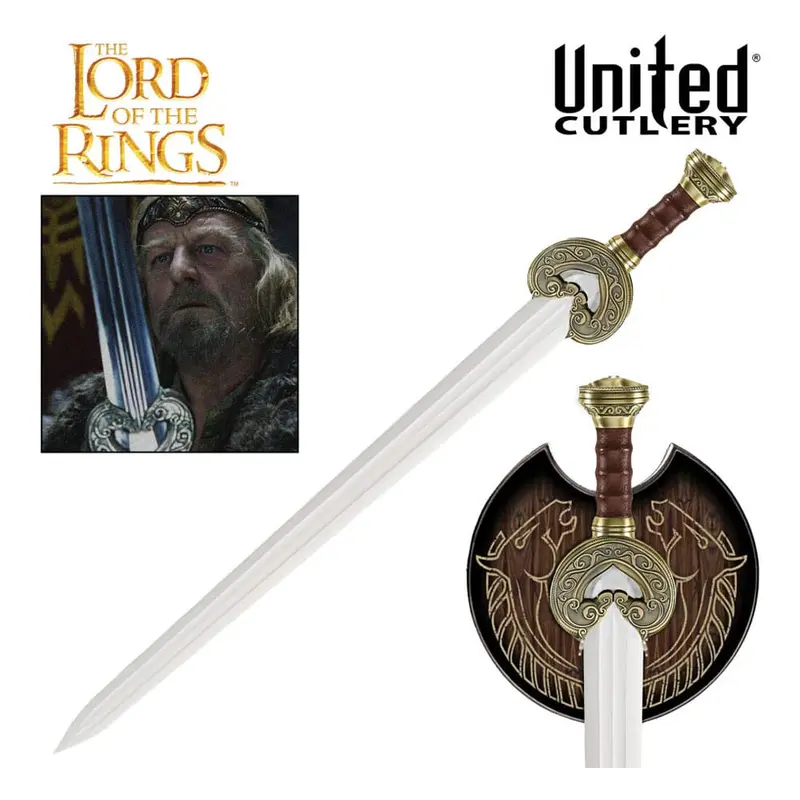 Herr der Ringe Replik 1/1 Schwert von Theoden Herugrim 92 cm