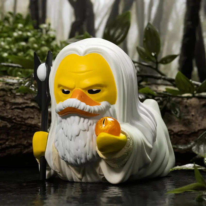 Herr der Ringe Saruman Cosplay Ente Badeente Sammelfigur TUBBZ