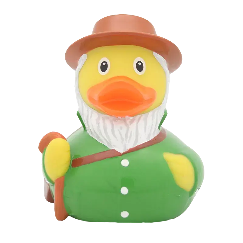 Hirten Ente Schäfer Badeente Quietscheente Gummiente Lilalu