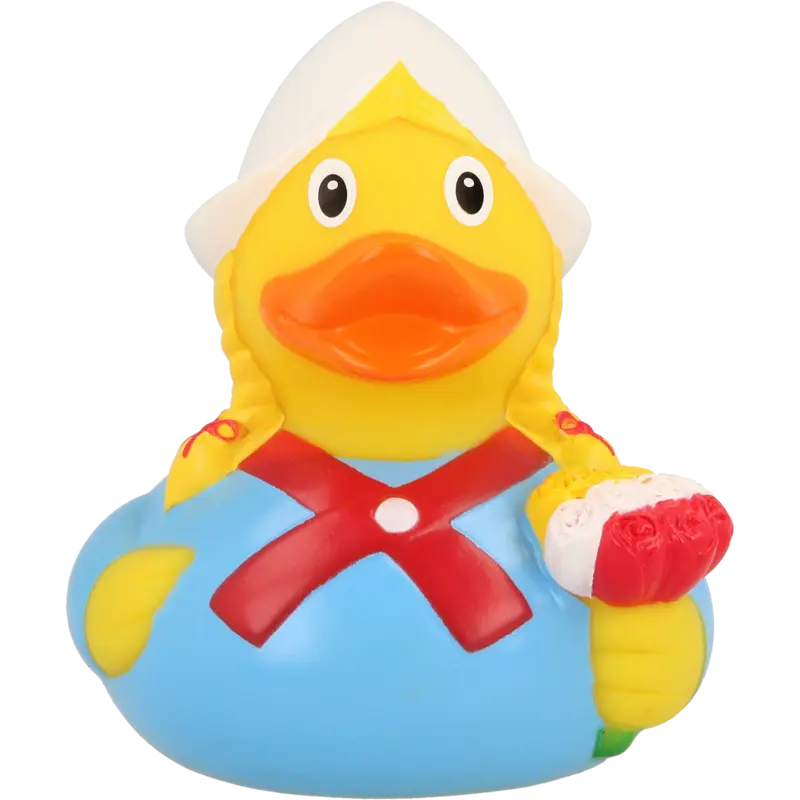Holländerin Niederlande Ente Badeente Quietscheente Lilalu