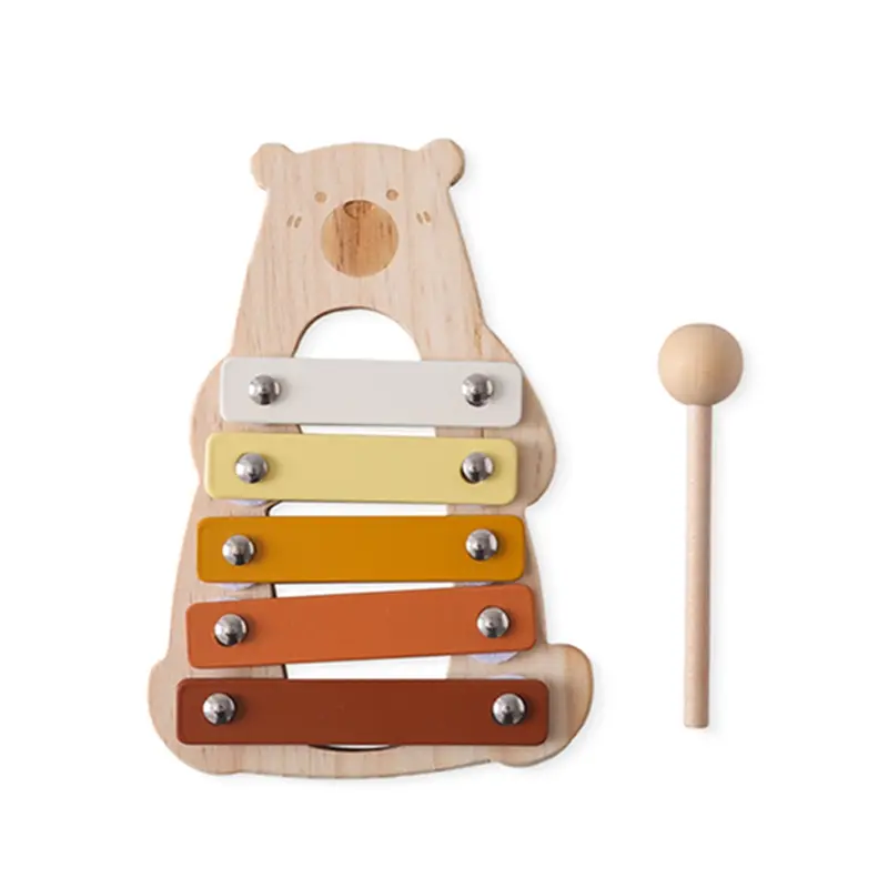 Holzmusikinstrumente für Babys | Set ab 1 Jahr – Bimbino